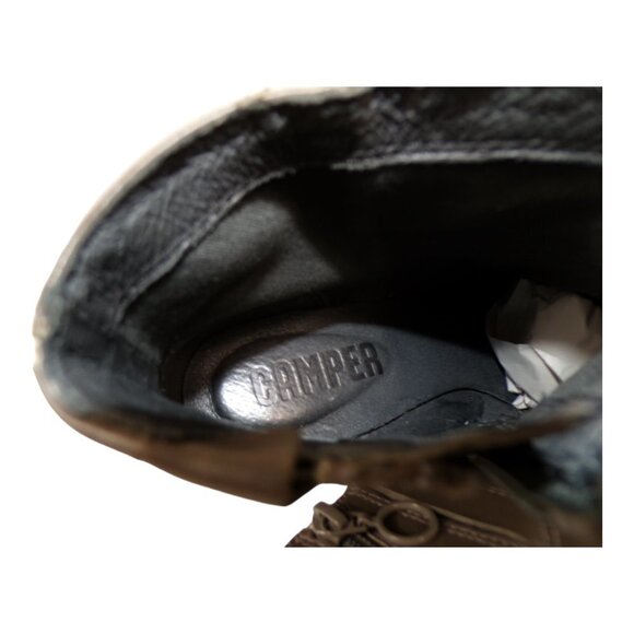 Camper Brooke Medium Gray Leather Ankle Bootie US 7 EU 37 #982 - Picture 10 of 10